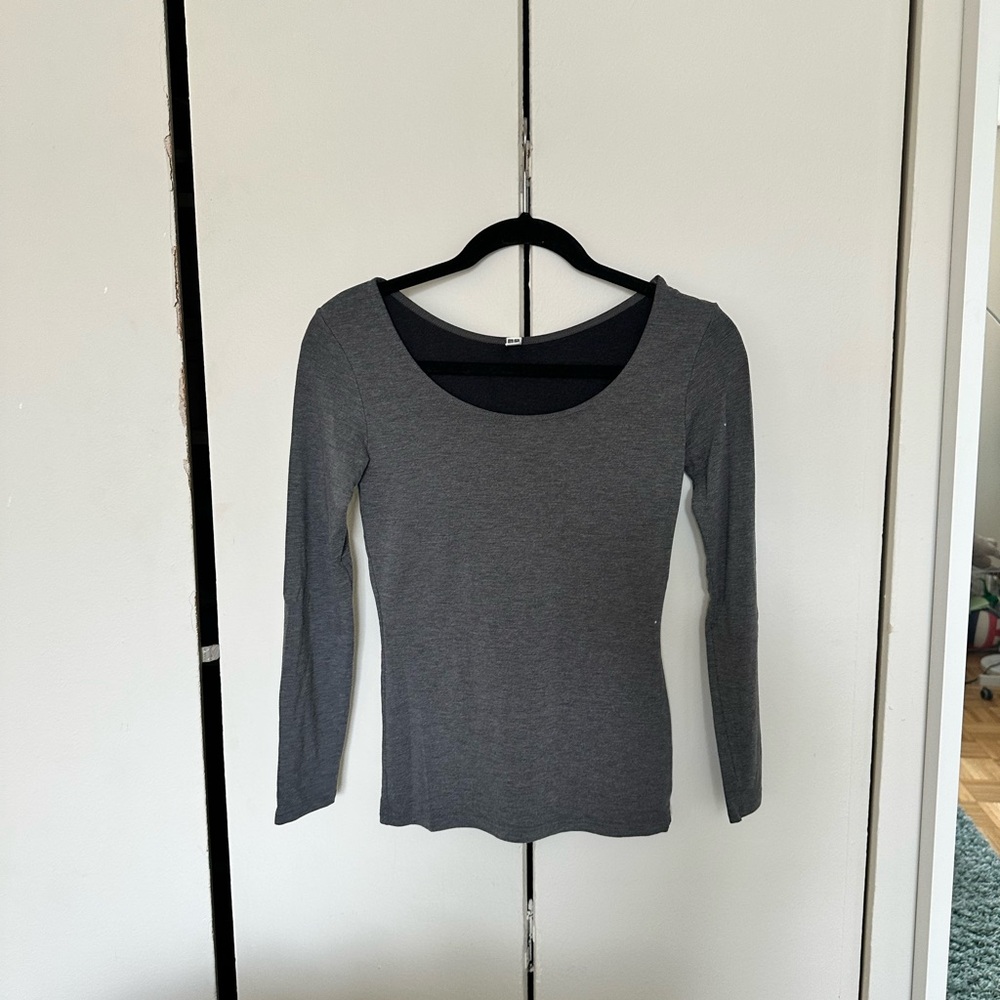 Gray Women's Top